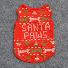 Pet Christmas Vest Shirt