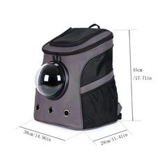 Backpack Portable Space Capsule Breathable Window