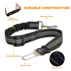 Upgraded Adjustable Dog Seat Belt