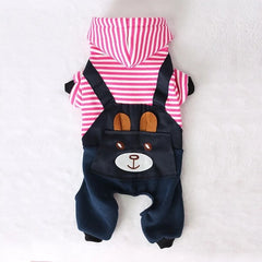 Fashion Striped Pet Dog Clothes