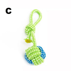 Green Rope Ball Toy for Large Small Dog Cat